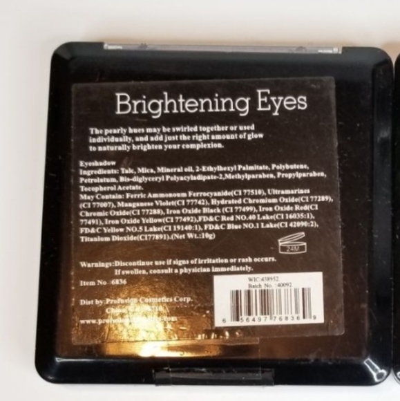 NIP Profusion Brightening Eyes Eyeshadow Palette ('Green') - Picture 3 of 3